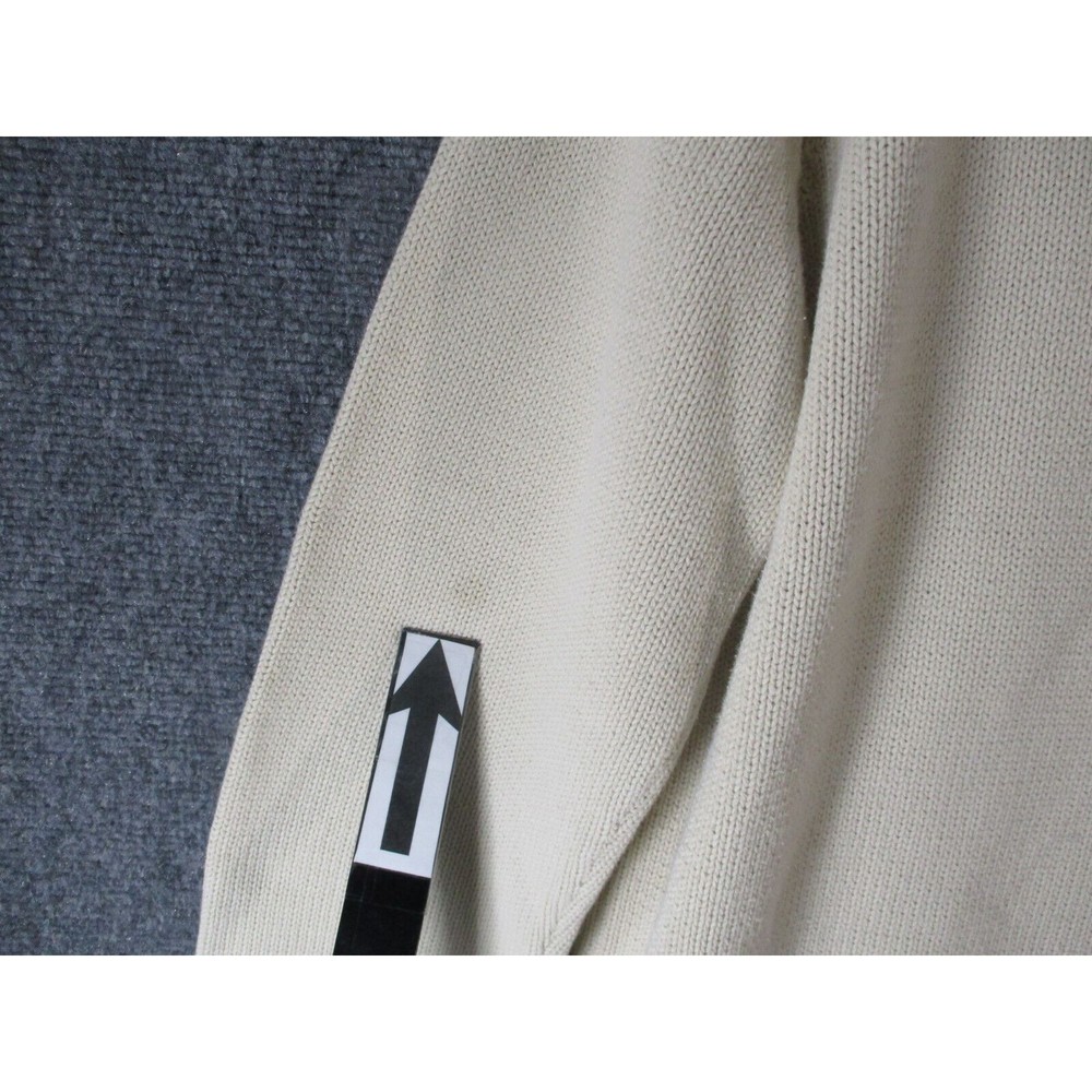 ⛔️ VTG POLO JEANS CO RALPH LAUREN Sweater Men XLarge Flag USA Knit 90s Logo Mock - Picture 6 of 10